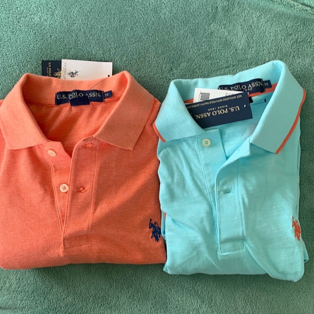 U.S. polo assn (2 polo shirt together)